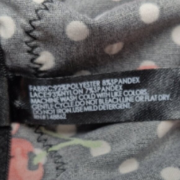 Torrid Curve  Microfiber Deep V Slip Nightie Cherry Print Size 2X - Picture 9 of 13